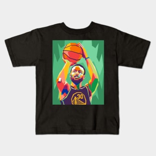 steph curry wpap Kids T-Shirt